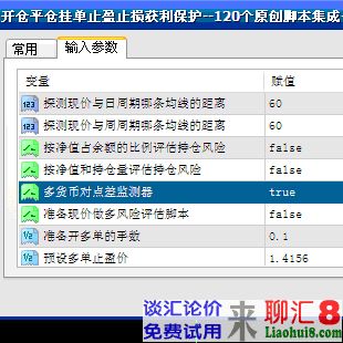 多货币对点差监测器脚本